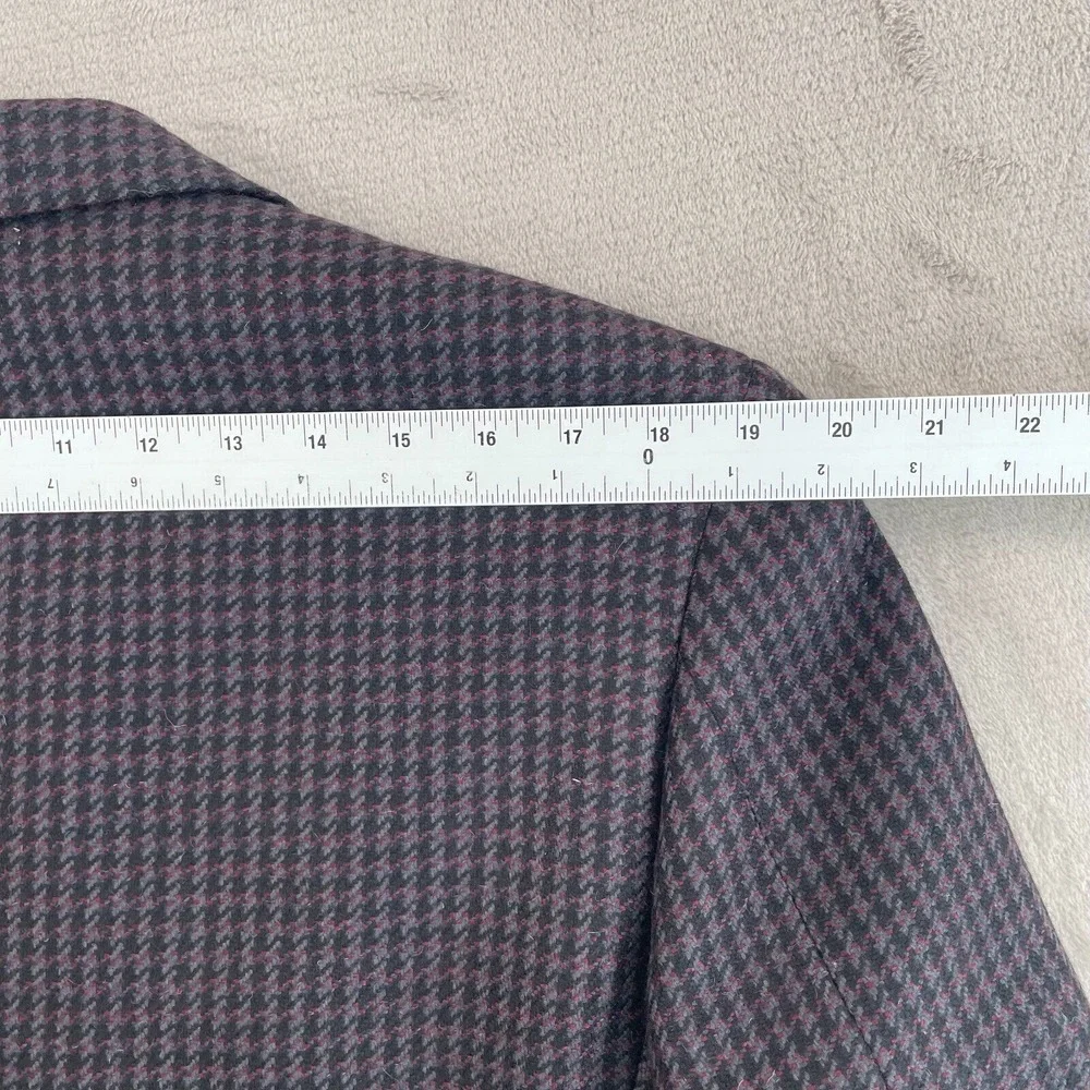 Vintage Oxxford Clothes Two-Button Jacket‎ 42 Tall Onwentsia Tweed Houndstooth